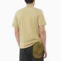 Maglietta da uomo Salomon Logo grigio verde 2