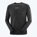 Maglia a maniche lunghe da corsa uomo Salomon Sense Aero GFX nero profondo 3