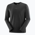 Longsleeve da uomo Salomon Trackline deep black 4