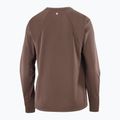 Maglia a maniche lunghe da donna Salomon Shakeout Core colore caffè 4