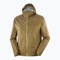 Giacca da corsa uomo Salomon Bonatti Waterproof brilliant olive 3