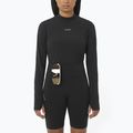 Maglia a maniche lunghe da corsa donna Salomon Bliss nero profondo