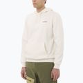 Felpa da uomo Salomon Chest Logo Hoodie whisper white