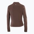 Maglia a maniche lunghe da corsa donna Salomon Bliss coffee bean 4