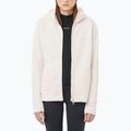 Felpa con cappuccio Salomon Outline Warm Fleece da donna, colore bianco whisper