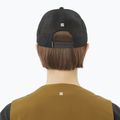 Cappellino con visiera Salomon Logo Trucker deep black 5