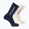 Calzini Salomon Everyday Crew 3 pairs spellbound/vanilla ice/lunar rock