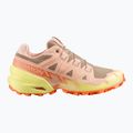 Scarpe da running da donna Salomon Speedcross 6 burro/sunny lime/almond cream 2