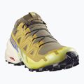 Scarpe da corsa uomo Salomon Speedcross 6 GTX grape leaf/aspargus green 2