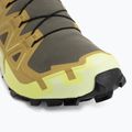 Scarpe da corsa uomo Salomon Speedcross 6 GTX grape leaf/aspargus green 7