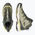 Scarpe da trekking da uomo Salomon X Ultra 360 Edge Mid GTX olive night/aloe 5