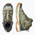 Scarpe da trekking da donna Salomon X Ultra 360 Edge Mid GTX tea/deep lichen green 4