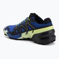 Scarpe da running da uomo Salomon Speedcross 6 bluing/black/acid lime 3