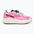Scarpe da running da uomo Salomon Aero Glide 4 GRVL vanilla ice/knockout pink/black 2