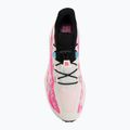 Scarpe da running da uomo Salomon Aero Glide 4 GRVL vanilla ice/knockout pink/black 5