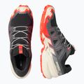 Scarpe da running da uomo Salomon Speedcross 6 black/fiery red/almond milk 8