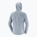Giacca da running da uomo Salomon Sense Aero Hybrid Half Zip Hooded trade winds 8