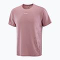 Maglietta da running da uomo Salomon Sense Aero SS Tee GFX dusky orchid 4