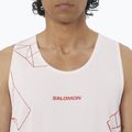 Maglietta da running da uomo Salomon S/Lab Speed Tee lilac ash/fiery red 3