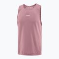 Canotta da running da uomo Salomon Shakeout Core Tank dusky orchid 3