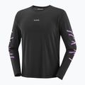 Maglia a maniche lunghe da running da uomo Salomon Shakeout Core deep black 3