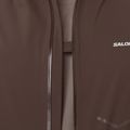 Giacca da running da uomo Salomon Bonatti Waterproof coffee bean 4