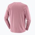 Maglia a maniche lunghe da running da uomo Salomon Shakeout Core dusky orchid 4