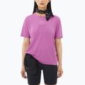 Maglietta da running da donna Salomon Shakeout Core iris orchid
