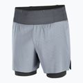 Pantaloncini da corsa da uomo Salomon Sense Aero 2IN1 5 "trade winds" 7