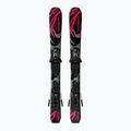 Sci alpini da bambino + attacchi Salomon QST Jr Black XS + C5 GW black/neon punch 2