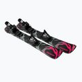 Sci alpini da bambino + attacchi Salomon QST Jr Black XS + C5 GW black/neon punch 4