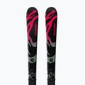 Sci alpini da bambino + attacchi Salomon QST Jr Black M + L6 GW black/neon punch 5