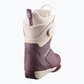 Scarponi da snowboard donna Salomon Kiana Dual Boa W huckleberry/dawn pink/almond milk 3