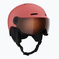 Casco da sci per bambini Salomon Orka Visor Jr S2 sun kissed coral
