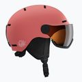 Casco da sci per bambini Salomon Orka Visor Jr S2 sun kissed coral 3