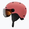 Casco da sci per bambini Salomon Orka Visor Jr S2 sun kissed coral 4