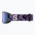 Maschera da sci Salomon Aksium 2.0 S S2 black pansy/ml mid blue 4