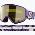 Maschera da sci per bambini Salomon Lumi Acces Jr S1 pansy/flash yellow 2