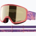 Maschera da sci per bambini Salomon Lumi Acces Jr S2 sun kissed coral/flash gold 2