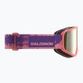 Maschera da sci per bambini Salomon Lumi Acces Jr S2 sun kissed coral/flash gold 5