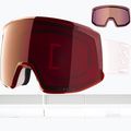 Maschera da sci Salomon Skarn Prime Sigma S3+S1 white/sigma fire red/sigma light blue 2