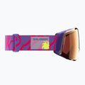 Maschera da sci Salomon Skarn Prime Sigma S2+S1 ultra violet/sigma copper/sigma clear pink 5