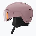 Casco da sci Salomon Osmo Dawn Pink/Flash Tonic/Orange 4