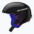 Casco da sci per bambini Salomon Equipe Fis Jr black/flames 4