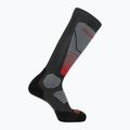 Calze da sci Salomon S/Pro Anthracite/Medium Grey/Fiery Red