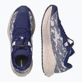 Scarpe da corsa uomo Salomon Aero Glide 4 GRVL maritime blue/silver cloud 5