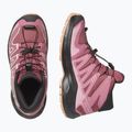 Scarponcini da trekking bambini Salomon XA Pro Mid Waterproof nocturne/dusky orchid 3