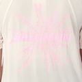 Maglia da running da donna Salomon Shakeout Core GFX SS Tee whisper white/pink frosting 4