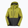 Giacca da sci da uomo Salomon Brilliant 2.0 cardamon seed/deep black 7