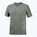 Maglia da corsa da uomo Salomon Sense Aero GFX Tee SS castor gray/pink frosting 4